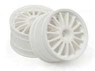 HPI WR8 TARMAC WHEEL WHITE (2.2"/57X35MM/2PCS) 108075